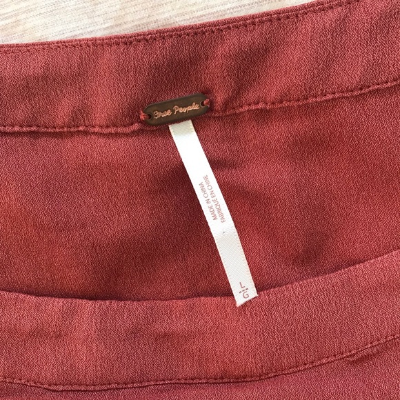 Free People Cropped Flowy Top - Picture 3 of 5